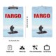 thumbnail image 2 of Fargo Portapapeles de acrílico A4, tamaño carta estándar, carpeta con clip 31.8x 21.5CM para estudiantes, profesores y oficina, 2 of 6