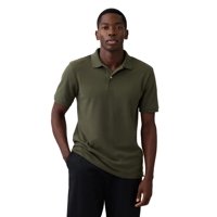 Polo Gap Stretch Piqué Olive Night Para Hombre, Talla Xs