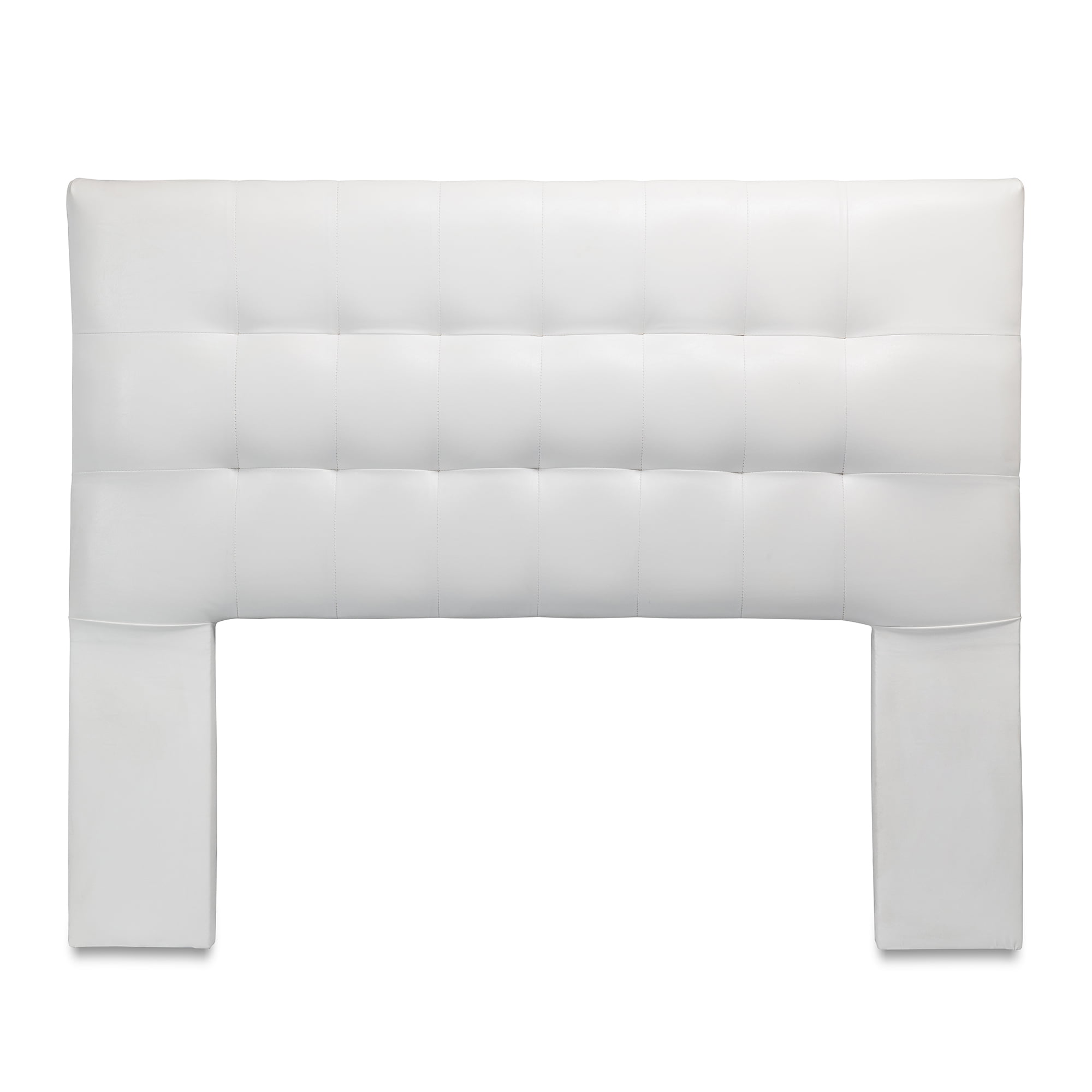 Dgb - Respaldo Cama 2 Plazas Pu Blanco Alicante Cp