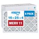 thumbnail image 1 of Filtro De Aire Merv 11 16x25x4 (6 Unidades) Para Hvac, 1 of 5