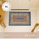 thumbnail image 3 of Area Rug Maples Rugs Marion, diseño bohemio trenzado, 80 x 120 cm, 3 of 8