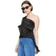 thumbnail image 1 of Polera Mujer One Shoulder Negro Corona, 1 of 5