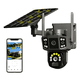 thumbnail image 1 of Cámara Seguridad Solar Wifi Inalambrica Lente Dual4k Negro, 1 of 3