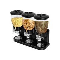 Universal. - Dispensador Hermético De Cereales A Granel Dispensador Hogar Triple