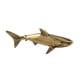 thumbnail image 3 of Escultura de tiburón de cobre, pequeño recuerdo de fiesta, artesanía, decoración del hogar, figura de animal marino de latón para mesa, sala de estar,, 3 of 5