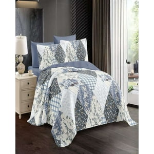 Tengfei - Cobertor Colcha Quilt De Verano Plaza Y Media