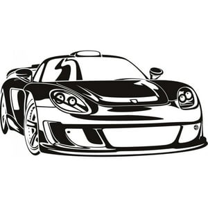 Rienda Libre Graphics - Decomural Porsche Carrera Car Transport Ws-18766