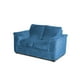 thumbnail image 2 of Sofa Ancona 2 C Tela Velvet Azul Petroleo, 2 of 6