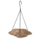 thumbnail image 4 of Comedero Para Pájaros Colgante Para Exteriores, Ba?o Para Pájaros, Soporte Para Comida Para Patio, Césped, Exterior, Dorado, 4 of 5