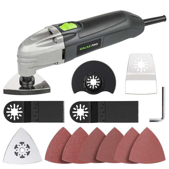 Multiherramienta oscilante GALAX PRO 22000 OPM 2.0A con accesorios