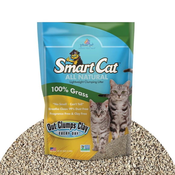Arena para Gatos SmartCat Natural Aglomerante 4.5 kg