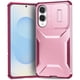 thumbnail image 1 of Funda Resistente para Samsung Galaxy S25 Edge con Tapa Deslizante y Protección Militar Rosa, 1 of 6