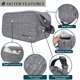 thumbnail image 3 of Neceser de Viaje PAVILIA Esenciales para Hombre - Kit de Afeitado Dopp, 3 of 7