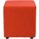 thumbnail image 1 of Pouf Cali Felpa Naranjo, 1 of 1