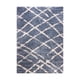 thumbnail image 1 of Alfombra Shaggy Design 180x275 1381 Aqua, 1 of 3