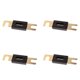 thumbnail image 4 of 4 unids universales 200amp anl chapado en oro fusibles de hoja plana para coche auto vehículo, 4 of 5
