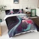 thumbnail image 2 of Hatsune Miku Duvet Cover Bedding Set 3D Anime Characters Duvet Cover Double Size, Soft Microfiber Reversible Quilt Cover Color, Microfiber Kids Teenagers Adult Double, 2 of 3