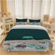 thumbnail image 1 of 3pcs Aoba J\u014Dsai High School Volleyball Club Haikyuu!! Anime Character Themed Bedding Set Duvet Cover and Pillowcase Set Soft and Comfortable, 1 of 5