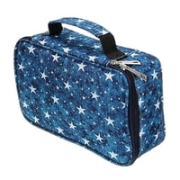 Bothyi - Estuche Organizador De Lápices De Colores Portalápices Gran Capacidad 36 Ranuras Azul