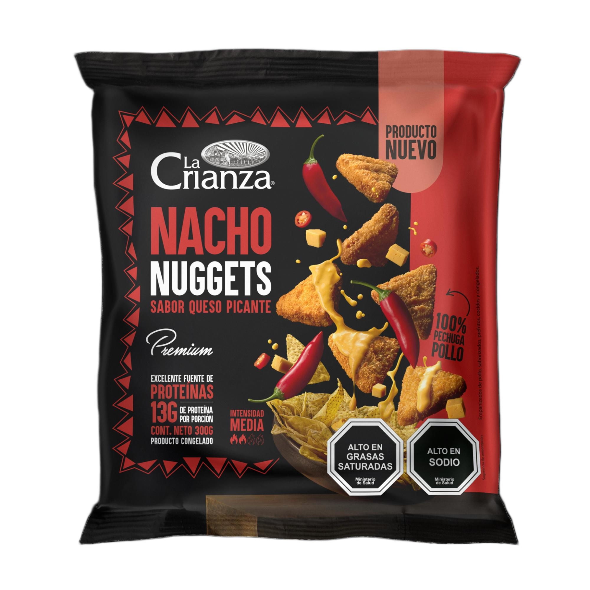 Nacho Nugget Picante 300 g La Crianza