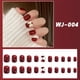 thumbnail image 1 of 24 Pcs of Chic Short Fake Nail Manicures with File & Glue - Get Ready for a Fabulous Look!, 1 of 3