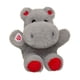 thumbnail image 1 of Mini peluche Build A Bear hipopótamo con corazones, 1 of 2