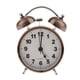 thumbnail image 3 of Reloj de alarma de campana doble de metal cuarzo silencioso de 3.5 pulgadas con luz de noche # 1, 3 of 5