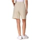 thumbnail image 3 of INSPIRE CHIC Shorts para Mujer de Cintura Alta de Lino Pierna Ancha Cintura Elástica Shorts de Verano Elegantes y Casuales Bermuda L Albaricoque, 3 of 5