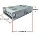 thumbnail image 3 of Fuente de alimentación Henxlco AC 110V/220V a DC 12V 40A 480W LED Tira, 3 of 4