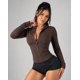 thumbnail image 2 of Chaqueta Deportiva Para Mujer Cierre Completo Capucha Y Pasadedo, 2 of 3