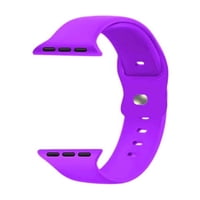Genérico - Correa Smartwatch Silicona Morado M/L 42X44X45Mm
