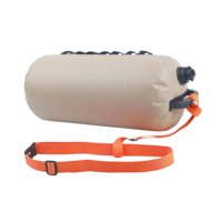Magideal - Bolsa De Natación Inflable, Boya De Natación, Flotador, Ayuda De Flotabilidad De Natación Versátil Con Cinturón, Boya De Natación Inflable Para Viajes Caqui