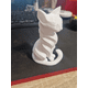 thumbnail image 1 of Estatua Blanca De Gato, 1 of 1