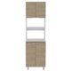thumbnail image 1 of Mueble Cocina Para Microondas Fendi Blanco - Roble, 1 of 8