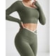 thumbnail image 3 of Conjunto Yoga Mujer Flare Líneas Estilo Moderno - YJ320, 3 of 5