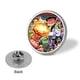 thumbnail image 3 of Garbage Pail Kids-Theme Round Button Badge: Premium Metal Construction, Ideal for High-End Events 2.8 cm, 3 of 6