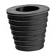 thumbnail image 2 of Base De Cu?a De Cono De Paraguas De 38 Mm Para Patios Material De Goma Multifuncional Negro, 2 of 5