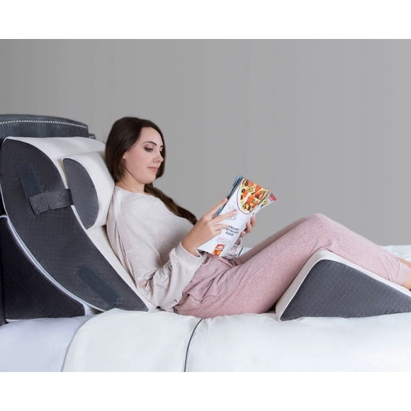 Funda de cama con forma de cuña Kölbs Chic Jacquard para dormir