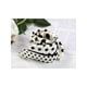 thumbnail image 5 of INSPIRAR CHIC Bufanda Cuadrada de 50 cm para Mujeres, Vintage Retro con Lunares, Pañuelo para la Cabeza y el Cuello, Negro y Blanco 50*50 cm/19.69*19.69 pulgadas (L*W), 5 of 5