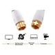 thumbnail image 3 of Cable Coaxial Tv Cable Vhs Dvd Led Lcd Dvr Decodificador Plasma blanco, 3 of 6