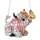 thumbnail image 1 of Atrapasol mariposa vaca highland 20cm estilo vitral colgante ventana animal granja atrapasol regalo amantes vacas, 1 of 5