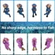 thumbnail image 5 of Adornos flotantes para peceras, juguetes para peces Betta, accesorios de decoración para acuarios, decoración para buceadores, adornos para peces pequeños (paquete de 2), 5 of 7