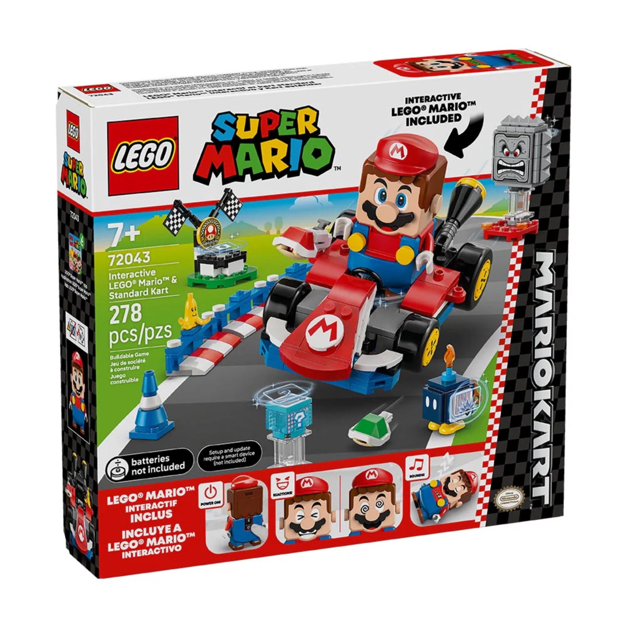 Lego Mario Interactivo Y Kart Estándar