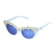 thumbnail image 1 of Gafas de sol Disney azul claro estilo ojo de gato con copos de nieve, 1 of 2