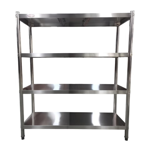Prochef - Estante 4 Bandejas Lisas. 120X50X155 Cm. Acero Inox