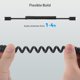thumbnail image 4 of Cable USB-C enrollado Cable Matters 201311-BLK-N 60W 1-4 pies, 4 of 7