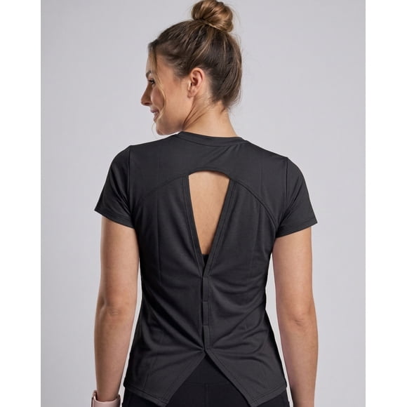 Polera Deportiva Mujer Espalda Abierta Dry-Fit - A362