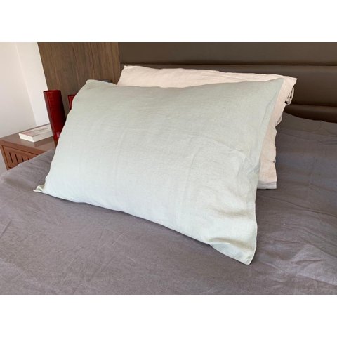 Purolino - Fundas De Almohadas Standard De Lino