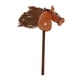 thumbnail image 3 of Caballo De Palo Para Montar, Juguete Divertido De Halloween, Caballo De Pasatiempo Para Niños Y Niñas, Regalo Festivo Marrón, 3 of 3