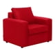 thumbnail image 2 of Sofa Kendy 1c Felpa 30 Rojo, 2 of 5
